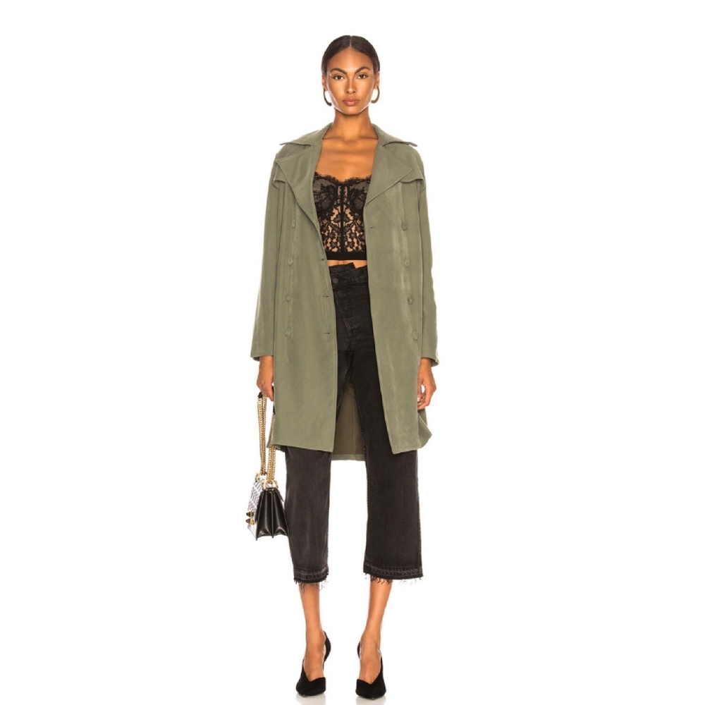 L'AGENCE Elise Trench Coat